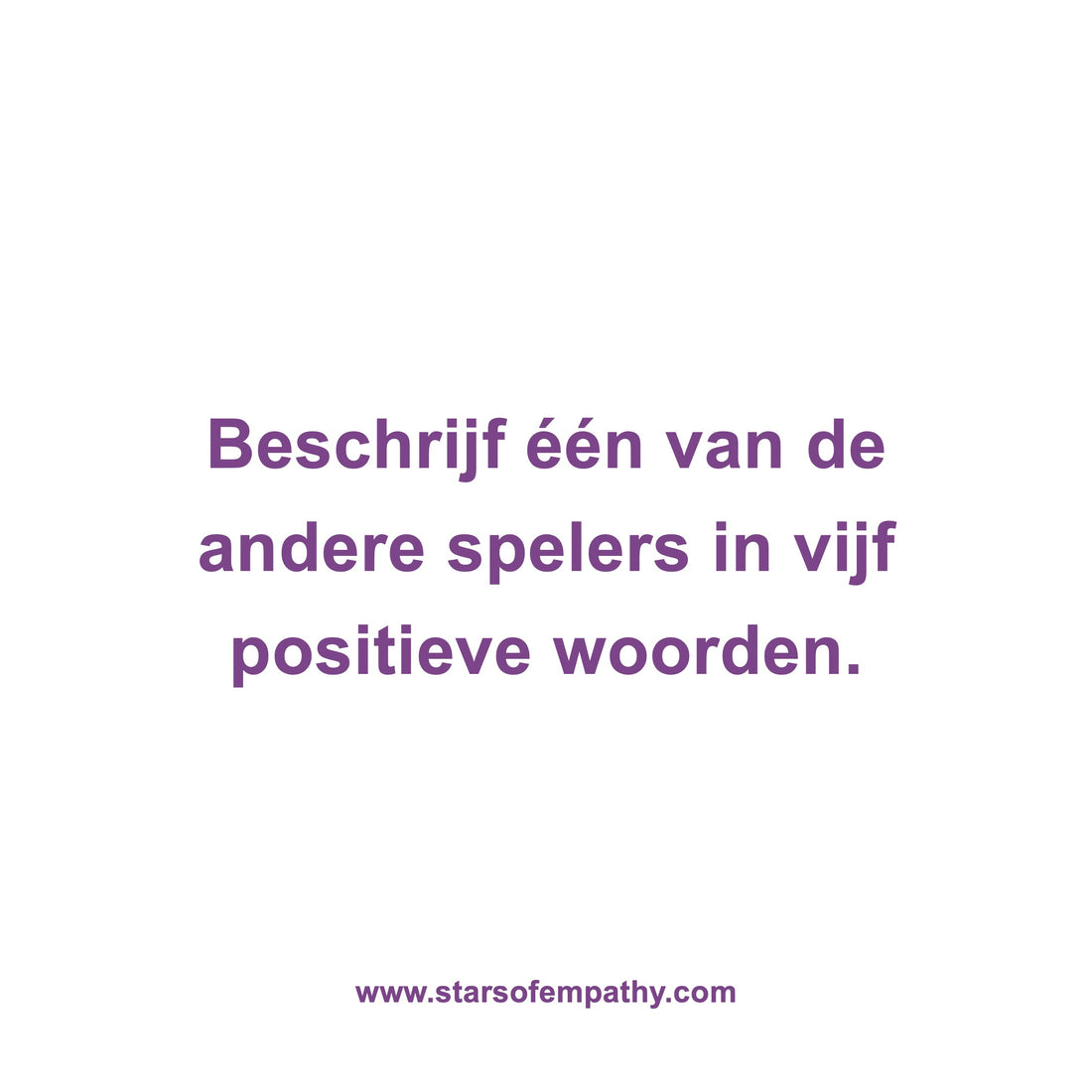 Stars of Empathy - Nederlands